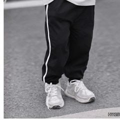 Quần thun dài thể thao cho bé trai bé gái dáng basic năng động 1 đến 7 tuổi BERNIE H1125Q01Đ