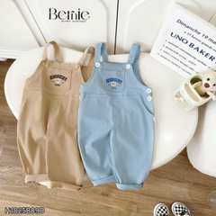 Set Yếm dài kèm áo thun Gấu EINTSIGHT cho bé trai bé gái unisex phong cách hàn quốc size 1 đến 7 tuổi BERNIE H1025B09Đ