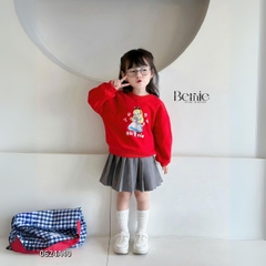 Áo sweater tay dài họa tiết in hình công chúa dễ thương cho bé gái 1 đến 7 tuổi BERNIE 0624A40