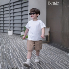 Quần short quần kaki túi hộp 1 bên cho bé trai phong cách hàn quốc đi chơi đi học size 9 tới 28kg  BERNIE P1124Q52