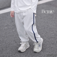 Quần thun dài thể thao cho bé trai bé gái dáng basic năng động 1 đến 7 tuổi BERNIE H1125Q01Đ