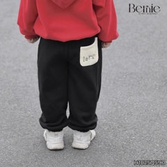 Quần dài quần nỉ lót lông Lerhi phối màu cho bé trai phong cách sành điệu size 10 tới 29kg BERNIE H1025Q59Đ