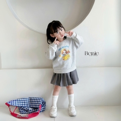 Áo sweater tay dài họa tiết in hình công chúa dễ thương cho bé gái 1 đến 7 tuổi BERNIE 0624A40