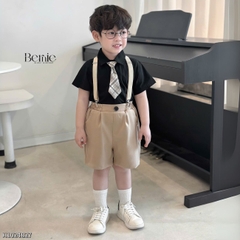 Set vest gile công tử hàn quốc cho bé trai thôi nôi sinh nhật đi tiệc 1 đến 7 tuổi BERNIE H1024B27