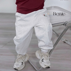  Quần dài quần nỉ da cá họa tiết thêu cún cho bé trai bé gái size 9 tới 25kg BERNIE H0525Q31