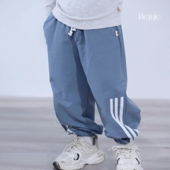  Quần dài quần nỉ da cá phong cách thể thao phối dây cho bé trai bé gái size 9 tới 28kg BERNIE H0725Q84