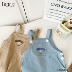 Set Yếm dài kèm áo thun Gấu EINTSIGHT cho bé trai bé gái unisex phong cách hàn quốc size 1 đến 7 tuổi BERNIE H1025B09Đ