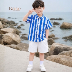 Set sơ mi đũi Casual T0226B14