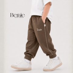  Quần dài quần Jogger Truck phối viền nhiều màu cho bé trai bé gái size 9 tới 25kg BERNIE H0426Q23