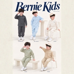 Set bộ dài chất thun cotton áo polo thêu ngựa kèm quần dài cho bé trai size 9 tới 25kg BERNIE H0726B35