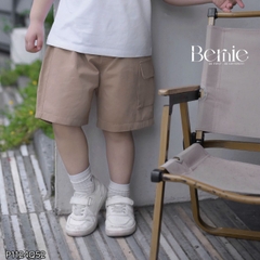 Quần short quần kaki túi hộp 1 bên cho bé trai phong cách hàn quốc đi chơi đi học size 9 tới 28kg  BERNIE P1124Q52