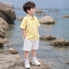 Set sơ mi đũi Casual T0226B14