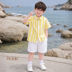Set sơ mi đũi Casual T0226B14