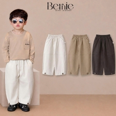 Quần dài quần kaki cho bé trai dáng baggy phong cách hàn quốc size 9 tới 25kg BERNIE KIDS T0426Q08