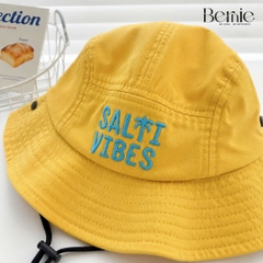 Mũ tai bèo có dây rút và nút bấm unisex cho bé trai bé gái đi chơi đi biển chụp hình xinh yêu 1 đến 4 tuổi BERNIE HL349