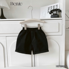 Quần kaki linen dài cho bé trai dáng baggy phong cách Hàn quốc size 9 tới 25kg BERNIE KIDS HQ0103