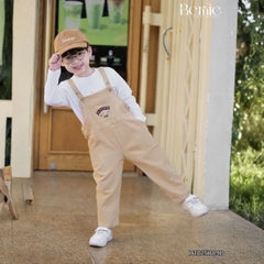 Set Yếm dài kèm áo thun Gấu EINTSIGHT cho bé trai bé gái unisex phong cách hàn quốc size 1 đến 7 tuổi BERNIE H1025B09Đ