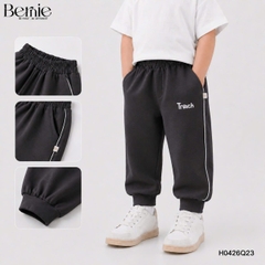  Quần dài quần Jogger Truck phối viền nhiều màu cho bé trai bé gái size 9 tới 25kg BERNIE H0426Q23