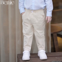 Quần dài kaki đính cúc quần âu dài kaki cho bé trai phong cách Hàn quốc 1 đến 7 tuổi BERNIE H0525Q30