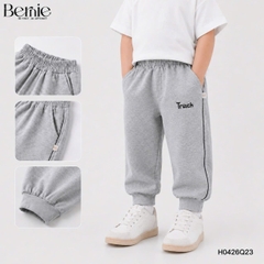  Quần dài quần Jogger Truck phối viền nhiều màu cho bé trai bé gái size 9 tới 25kg BERNIE H0426Q23