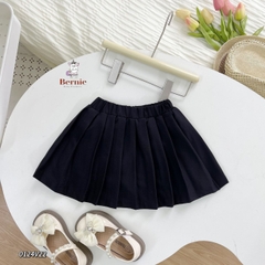 Bán rời Áo thun ngắn tay in gấu rời chân váy xếp ly tenis bé gái mặc nhà đi học từ 9 đến 25kg Bernie