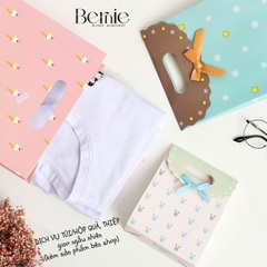 Dịch vụ gói quà túi quà thiệp tặng theo đơn đặt hàng của Bernie bỏ từ 1 đến 4 sản phẩm BERNIE