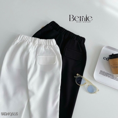 Quần dài dáng âu thanh lịch màu trắng màu đen mặc áo dài cho bé trai 1 đến 7 tuổi BERNIE 0824Q16