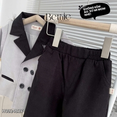  Set vest công tử Blazer H0924B27 2 chi tiết phong cách hàn quốc cho bé trai 1 đến 7 tuổi Bernie H0924B27