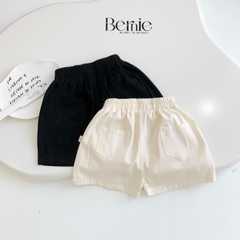 Quần kaki quần short đùi túi hộp phối túi cho bé trai size 1 đến 6 tuổi BERNIE TH-H1224B36