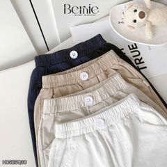 Quần dài kaki đính cúc quần âu dài kaki cho bé trai phong cách Hàn quốc 1 đến 7 tuổi BERNIE H0525Q30