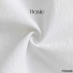 Áo sơ mi cổ trụ cho bé trai tay ngắn phối túi ngực nhiều màu size 9 tới 28kg BERNIE P1124A93