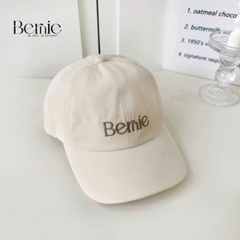  Mũ lưỡi trai thêu chữ Bernie unisex cho bé trai bé gái đi chơi đi dã ngoại size 2 tới 6 tuổi HL022 25M001