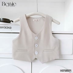 Set bộ vest hoàng gia 6 chi tiết dài tay màu nâu bé trai đi tiệc đi sự kiện size 9 tới 28kg BERNIE H0725B71