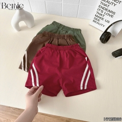 Set bộ thể thao Football cho bé trai áo tay ngắn họa tiết in chữ và số 10 kèm quần short size 9 tới 28kg BERNIE H1125B36