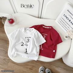 Set bộ thể thao Football cho bé trai áo tay ngắn họa tiết in chữ và số 10 kèm quần short size 9 tới 28kg BERNIE H1125B36