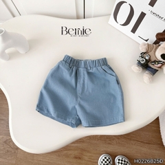 Set sơ mi 3CT travel holiday cho bé trai áo sơ mi áo ba lỗ và quần short cho bé trai size 11 tới 25kg BERNIE H1225B30