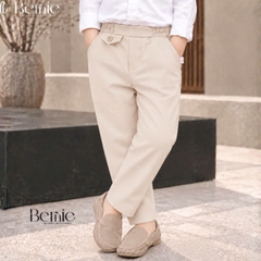 Quần dài quần âu chất chéo tuyết phối nắp túi cho bé trai phong cách thanh lịch size 9kg tới 28kg  BERNIE T0726Q22