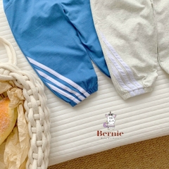Quần dài thể thao cho bé trai bé gái dáng basic thun cotton 4 chiều 1 đến 7 tuổi BERNIE 0623Q008