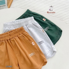 Set bộ thun ba lỗ phối viền cổ và tay Iconicboy kết hợp quần ngắn cho bé trai phong cách thể thao size 1 đến 7 tuổi BERNIE 0124B06