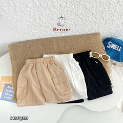 Áo thun siêu nhân cho bé trai áo thun màu đỏ màu trắng hoặc quần sooc đùi 1 đến 7 tuổi BERNIE