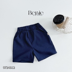 Set vest gile ngắn tay công tử hàn quốc túi khăn cho bé trai thôi nôi sinh nhật đi tiệc 1đến 7 tuổi BERNIE 0424B32