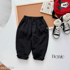 Quần dài gió thể thao phối chỉ nổi cho bé trai phong cách hàn quốc 1 đến 7 tuổi BERNIE 0624Q14