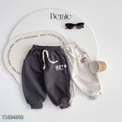 Set bộ thun thể thao tay dài phối màu chất da cá họa tiết 92 cho bé trai size 1 đến 7 tuổi BERNIE T1024B03