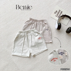Set bộ tay ngắn thể thao áo raplang họa tiết Hawkins kèm quần short cho bé trai bé gái size 1 đến 7 tuổi BERNIE P0225B14