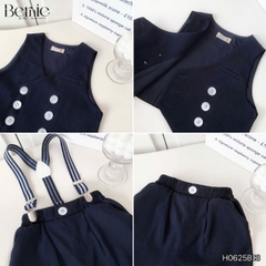 Set vest gile công tước dài tay 5CT cho bé trai thôi nôi sinh nhật đi tiệc 1 đến 7 tuổi BERNIE H0625B13