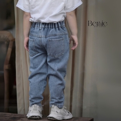Quần jean dài quần denim can thân trước cho bé trai phong cách sành điệu size 11 tới 28kg BERNIE 25Q004