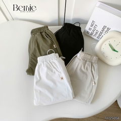 Quần dài dáng bomber thể thao chất gió mềm unisex cho bé trai bé gái size 9 tới 28kg BERNIE T0725Q58