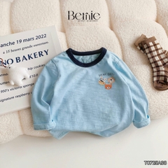 Áo thun áo phông tay dài họa tiết Animal unisex cho bé trai bé gái đi học đi chơi 9 đến 27kg BERNIE T0725A38