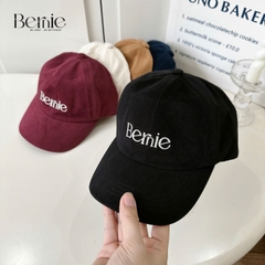  Mũ lưỡi trai thêu chữ Bernie unisex cho bé trai bé gái đi chơi đi dã ngoại size 2 tới 6 tuổi HL022 25M001