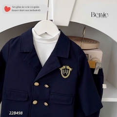 Set bộ vest bé trai phong cách hàn quốc cho bé đi tiệc BERNIE kids 1 đến 7 tuổi